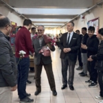 Muratlı’da emekli olan öğretmene duygusal veda