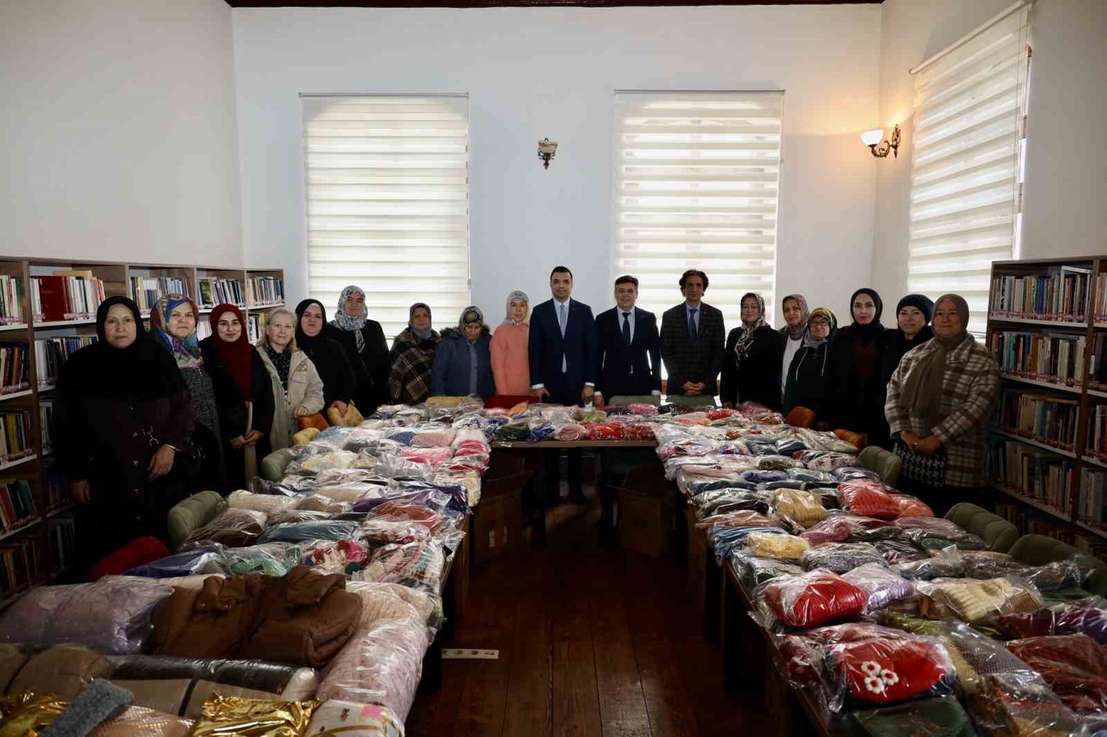 Söğütlü kadınlardan Sevgi Evlerindeki çocuklara anlamlı destek