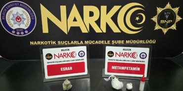 Bilecik’te narkotik operasyonu: 2 gözaltı