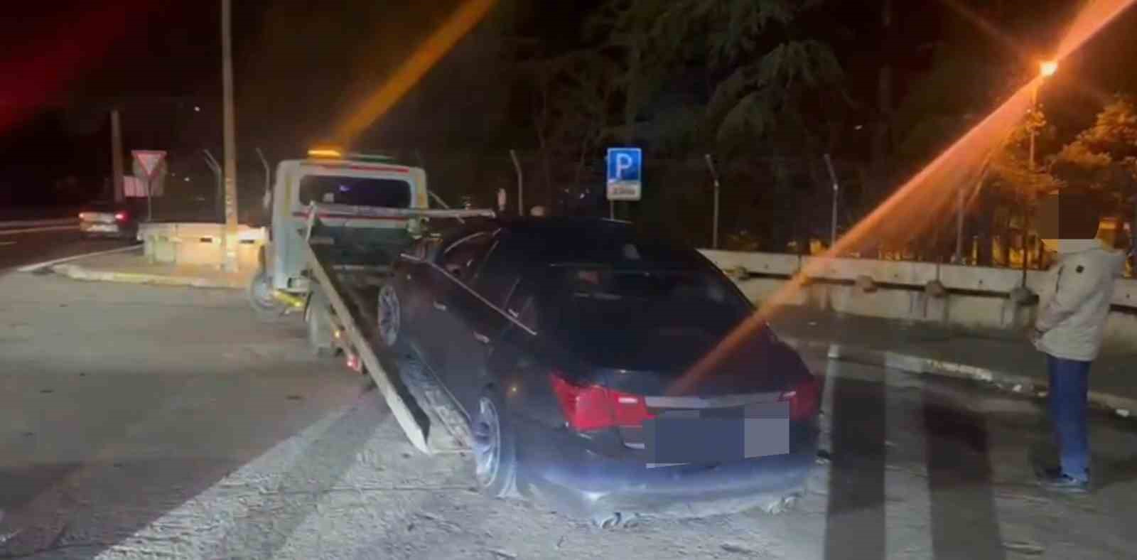 Sakarya’da mevzuata uymayan 18 araç trafikten men edildi