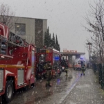 Hastane yemekhanesinde yangın paniği... Çok sayıda ekip sevk edildi