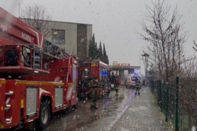 Hastane yemekhanesinde yangın paniği... Çok sayıda ekip sevk edildi