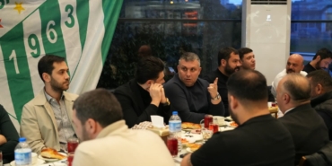 Bursaspor ve MKE Ankaragücü iftar sofrasında buluştu