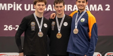 Osmangazi Belediyesporlu Arda Meriç’ten bronz madalya