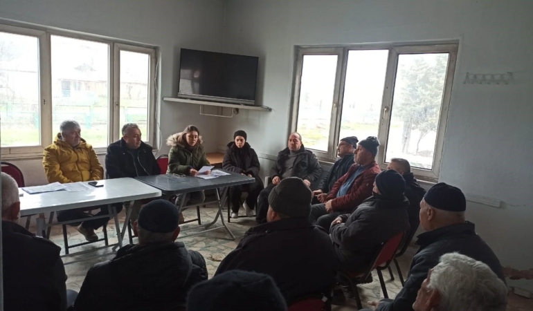 Bilecik’te çiftçiler tarımsal eğitimle bilgilendirildi