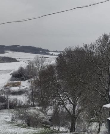 Tekirdağ’da yüksek kesimlerde kar etkili oluyor