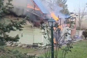 Gelibolu’da ev yangını