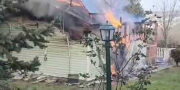 Gelibolu’da ev yangını