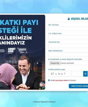 Başkan Ahmat Akın’dan ihtiyaç sahibi emeklilere müjde