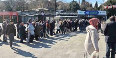 Tekirdağ Büyükşehir Belediyesinin uygun fiyatlı et satışı yoğun talep görüyor