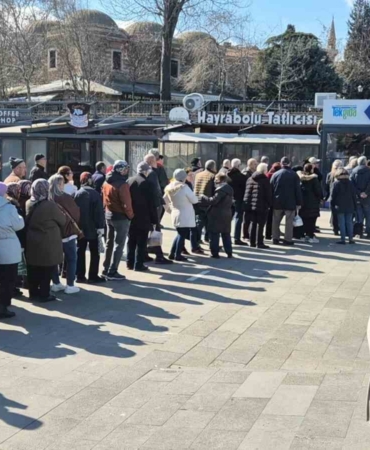 Tekirdağ Büyükşehir Belediyesinin uygun fiyatlı et satışı yoğun talep görüyor
