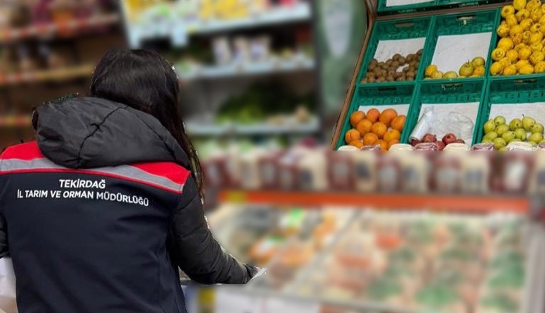 Tekirdağ’da Ramazan öncesi gıda denetimleri sıklaştırıldı