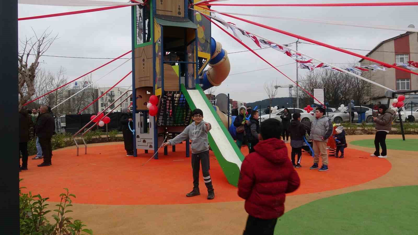 Tuzla’da Muhammet Tekin Ağırman Parkı hizmete açıldı