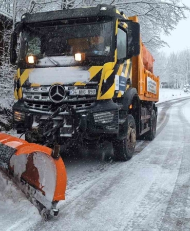 Zirvelerde kar etkili oldu: 630 personel sahada