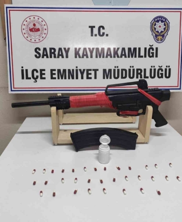 Tekirdağ’da uyuşturucu ve silah operasyonu: 4 gözaltı