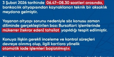 BURULAŞ’tan önemli uyarı