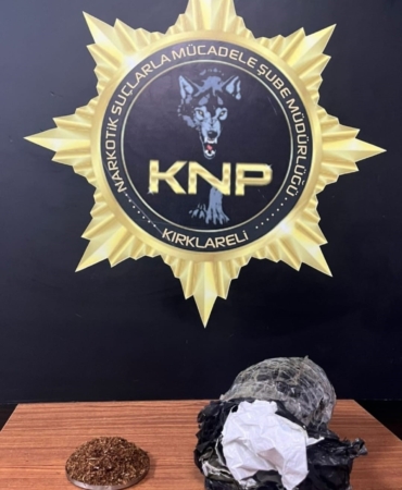 Kırklareli’nde 450 gram bonzai ele geçirildi: 1 kişi tutuklandı