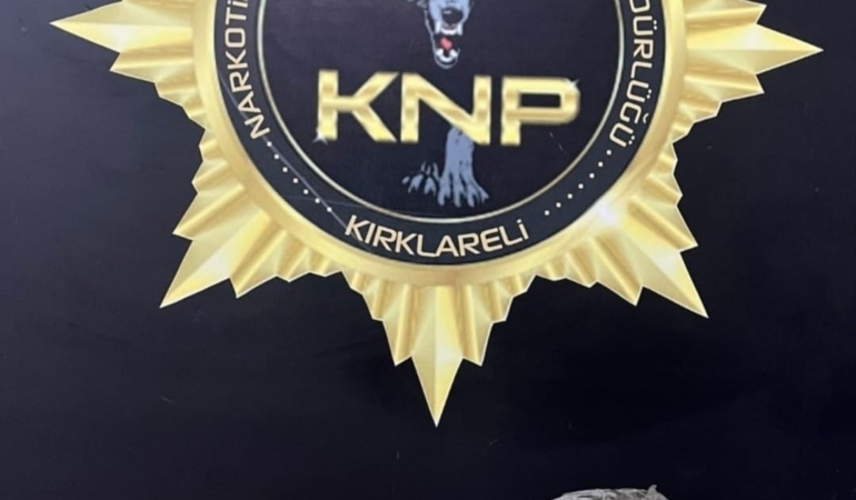 Kırklareli’nde 450 gram bonzai ele geçirildi: 1 kişi tutuklandı