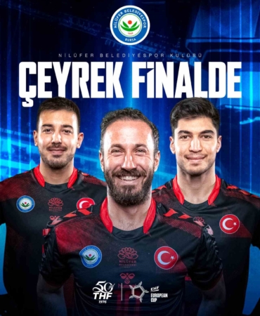 Nilüfer Belediyesi Spor Kulübü, Avrupa Kupası’nda çeyrek finalde
