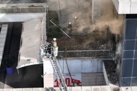 Bağcılar’da alışveriş merkezinin içindeki gece kulübünden alevler yükseldi