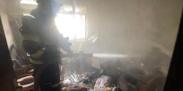 Babaeski’de ev yangını söndürüldü