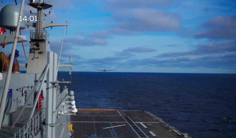 NATO Tatbikatında Bayraktar TB3 Eurofighter’larla birlikte uçtu