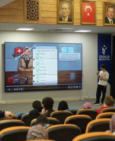 Afetlere hazırlık bu kez dijital oyunlarla öğretildi