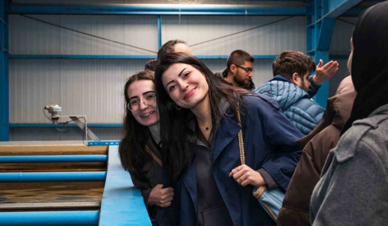 Geleceğin doktorlarına su ve atık su yönetimi yerinde anlatıldı