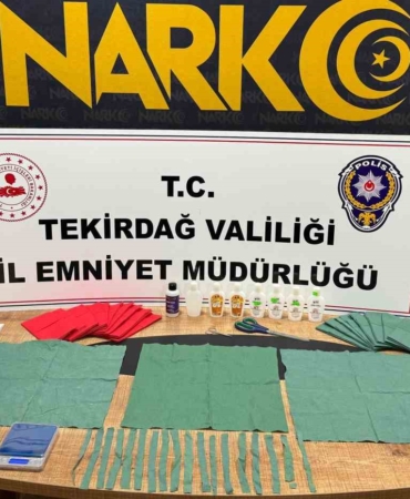 Tekirdağ’da 27 bin kullanımlık uyuşturucu ele geçirildi
