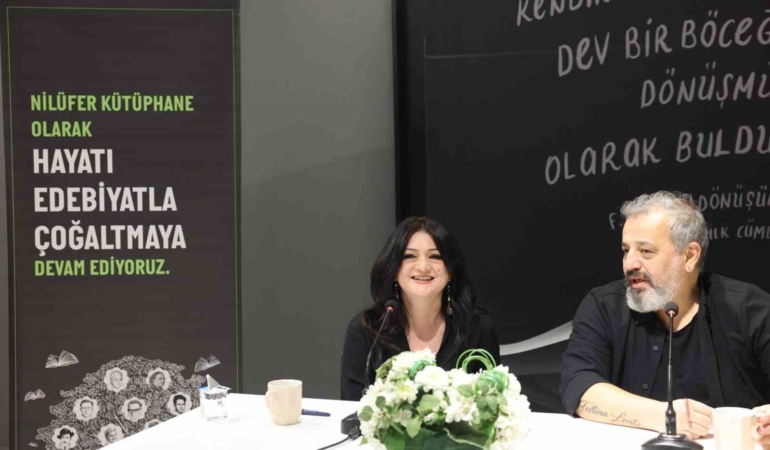 Seray Şahiner, son romanını doğduğu şehir Bursa’da anlattı