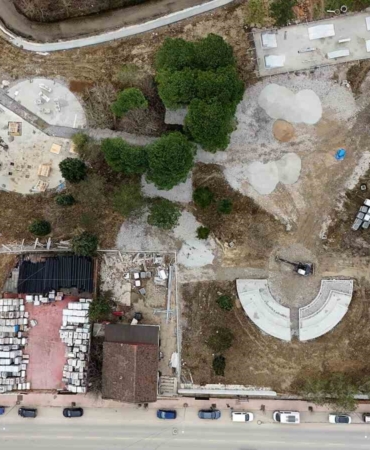 Kaynarca sosyal donatı projesinde altyapı çalışmaları tamamlanıyor