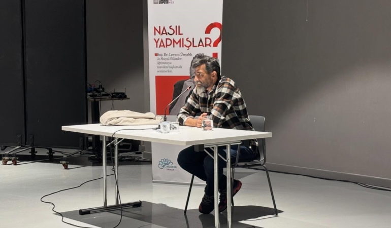 Pancar Deposu’nda Max Weber sosyolojisi anlatıldı