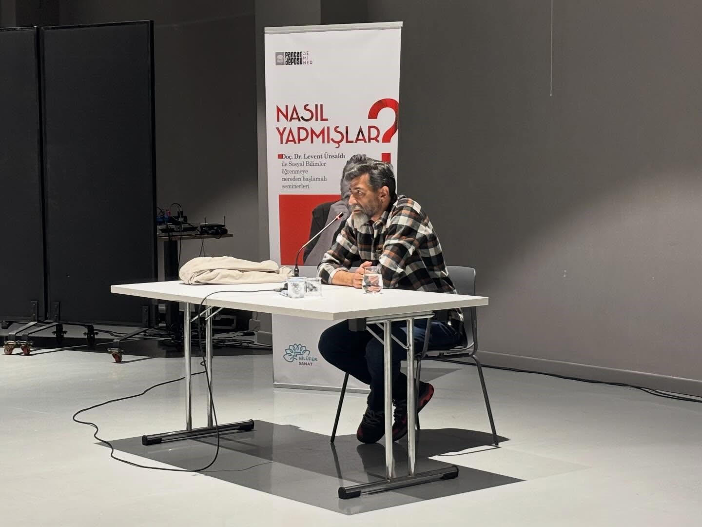 Pancar Deposu’nda Max Weber sosyolojisi anlatıldı