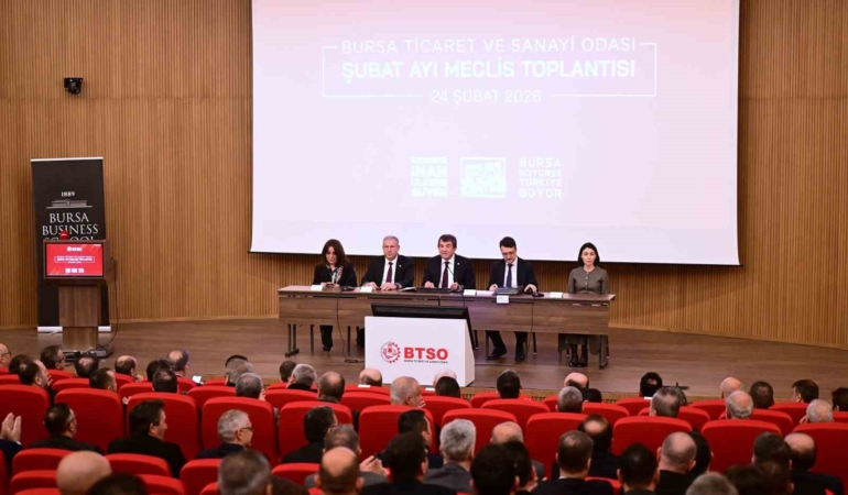 BTSO meclisi Bursa Business School’da toplandı