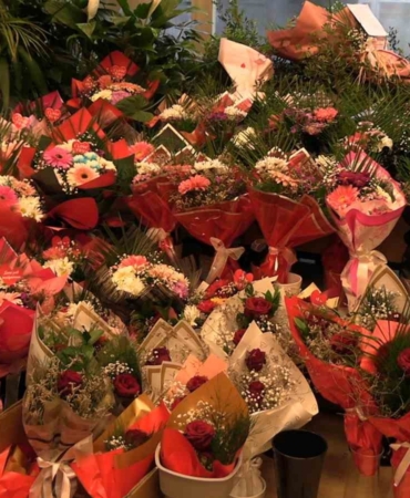 Edirne’deki çiçekçilerde sevgililer günü yoğunluğu