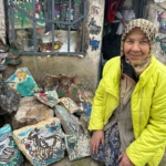 74 yaşındaki Hakime teyzenin resim tutkusu