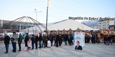 Osmangazi Belediyesi’nden kardeşlik sofrası