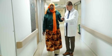 Felçli olarak geldi, ilk adımlarını Türkiye’de attı