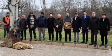 Söğüt’te alt yapı çalışmalarında ilk kazma vuruldu
