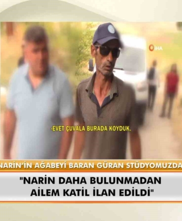 Narin Güran’ın ağabeyi Baran Güran canlı yayında sorulara cevap verdi