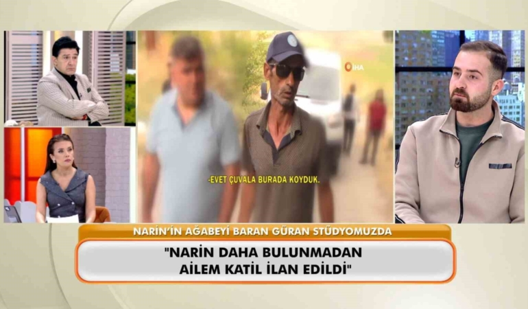 Narin Güran’ın ağabeyi Baran Güran canlı yayında sorulara cevap verdi