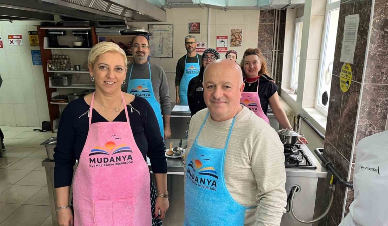 Bursa’da gastronomi atölyesi etkinliği gerçekleşti