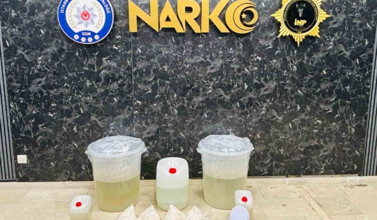 İstanbul’da 85 kilogram uyuşturucu ele geçirildi