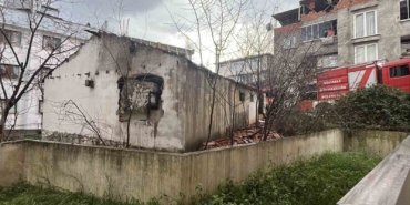 Gebze’de metruk evde yangın çıktı