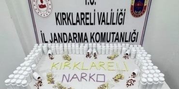 Lüleburgaz’da uyuşturucu operasyonu: Binlerce hap ele geçirildi