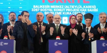 Balıkesir’de TOKİ’ye 77 bin başvuru oldu