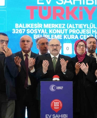 Balıkesir’de TOKİ’ye 77 bin başvuru oldu