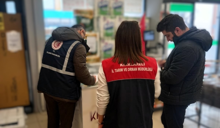 Kırklareli’nde Ramazan öncesi gıda denetimleri artırıldı