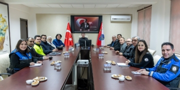 Emniyet Müdürü Çağlar başkanlığında huzur toplantısı yapıldı