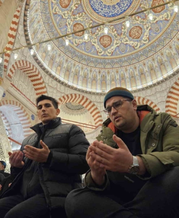 Selimiye Camii’nde 4 yıl aradan sonra ilk teravih